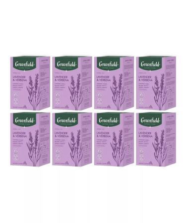 Greenfield Tea of herbal Lavender & Verbena 8 UEs 20 pyramids
