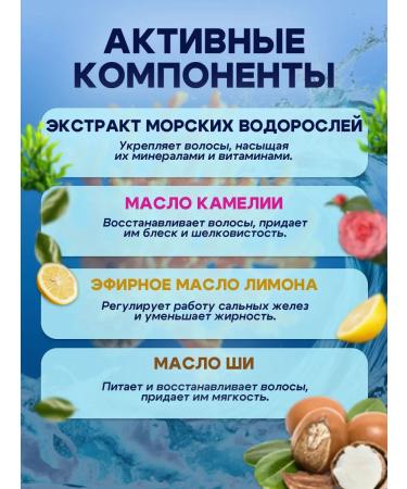 GreenAurum Solid hair shampoo "Ocean" for men and women 2pcs - Buy Online on GoSupps.com