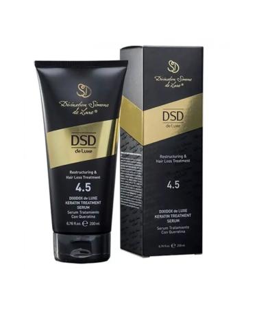 DSD DE LUXE 4.5 Ceratin for hair restoration 200 ml - Buy Online on GoSupps.com