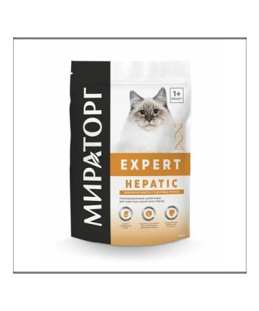 Miratorg Dry food for cats Expert Hepatic 400 g - Buy Online on GoSupps.com
