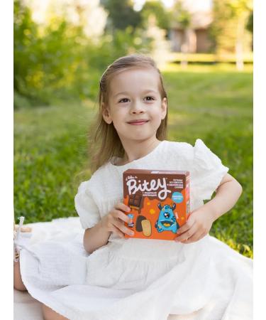Take a Bitey Children's cookies without sugar Bityy banana in chocolate 4 pcs - Buy Online on GoSupps.com