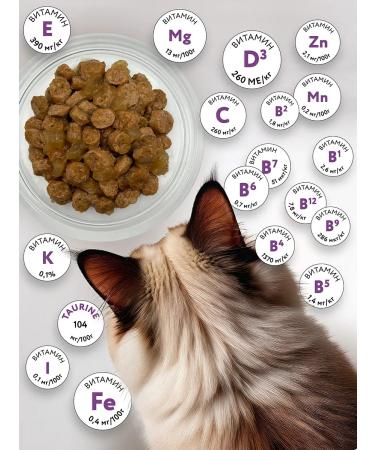 Miratorg Wet food for cats Expert Renal 80 g x 24 pcs - Buy Online on GoSupps.com