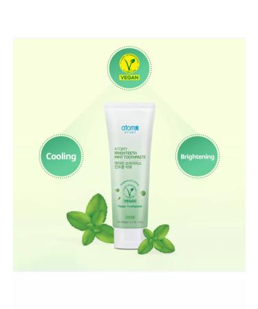 Atomy Korean toothpaste 150g whitening mint