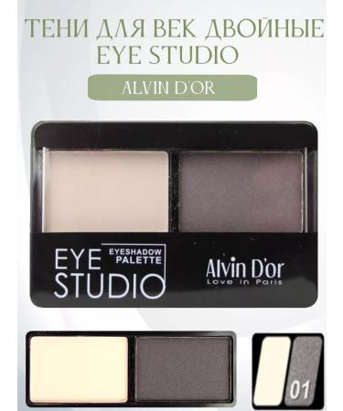 Alvin D'Or Eye Studio -Eye Eye Shadows (Tone 01)
