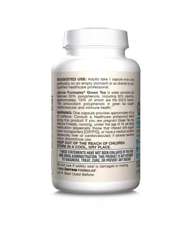 Jarrow Formulas Green tea catechins Green Tea 100 caps - Buy Online on GoSupps.com