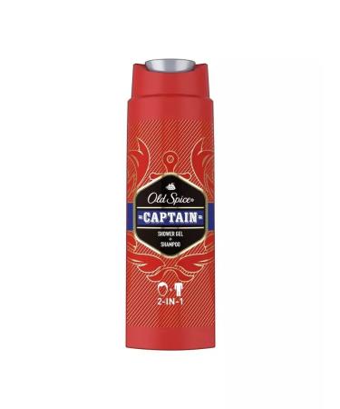 Old Spice Shower gel+shampoo 3V1 "Captain" 250 ml - Buy Online on GoSupps.com