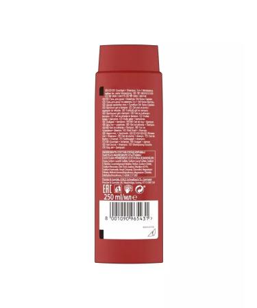 Old Spice Shower gel+shampoo 3V1 "Captain" 250 ml - Buy Online on GoSupps.com