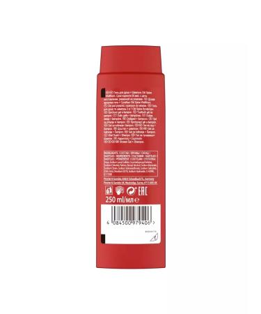 Old Spice Shower gel+shampoo 3B1 "Wolfthorn" 250 ml - Buy Online on GoSupps.com