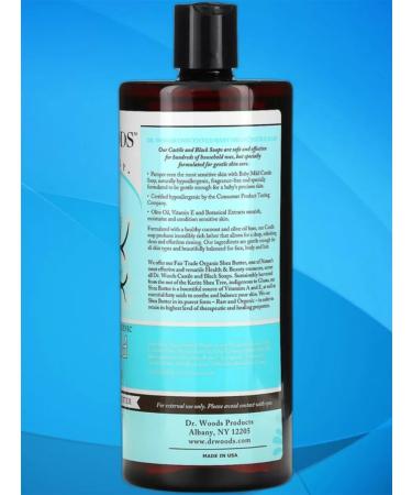 Dr Woods Children's soft Castile soap without smell 946 ml - Buy Online on GoSupps.com