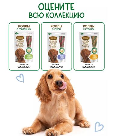 Country delicacies Brush your teeth for dogs rolls with a duck 2 units - Buy Online on GoSupps.com