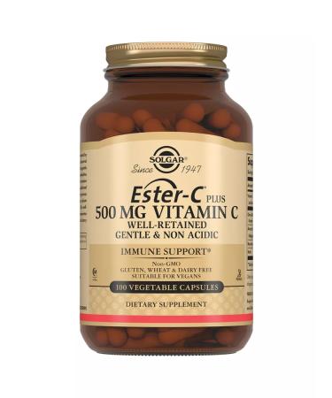 Solgar Esther-S Plus vitamin C 500 mg 100 pcs - Buy Online on GoSupps.com
