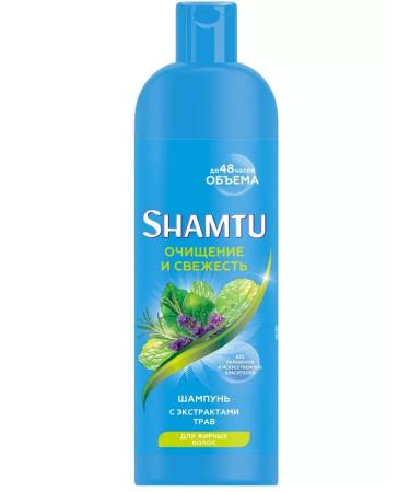 Shamtu Hair shampoo Cleansing and freshness 500 ml