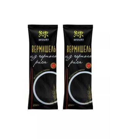 Midori Vermichel of black rice 250 g 2 pcs