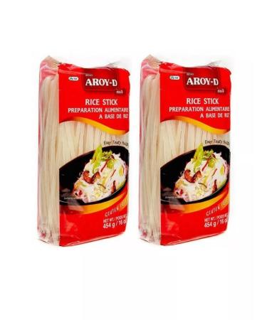 Rice noodles 5 mm "Aroy-D" 454 gr 2 pcs