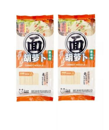 Carrot noodles 500 g 2 pcs