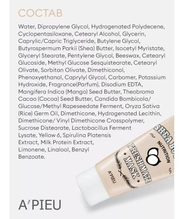 A'PIEU Night face mask indelible with oil - Buy Online on GoSupps.com