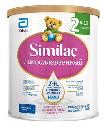 Similac Similak GA 2 hypoallergenic mixture from 6 months 375g