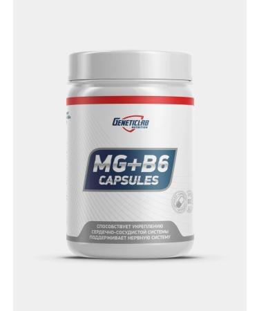 GENETICLAB Magnesium + vitamin B6 60 capsules - Buy Online on GoSupps.com