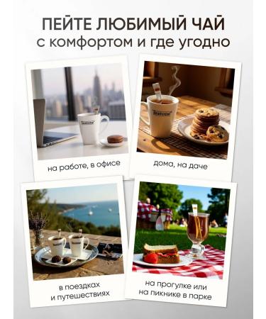 Teatone Black tea Earl Grey in sticks 15 pcs - Buy Online on GoSupps.com