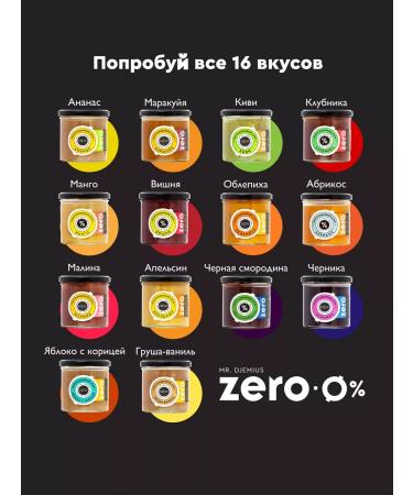 MR DJEMIUS ZERO Low -calorie jam without sugar black currant 270g - Buy Online on GoSupps.com