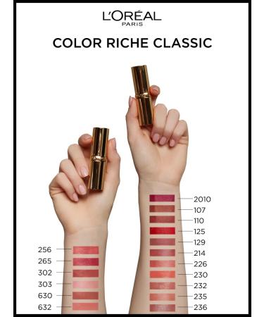 L'OREAL PARIS Moisturizing lipstick Color Riche - Buy Online on GoSupps.com