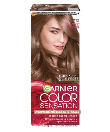 Garnier Hair Cream Color Sensation 7.12 - Buy Online on GoSupps.com