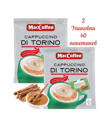 MacCoffee Kapuchino with cinnamon Di Torino 40 pcs