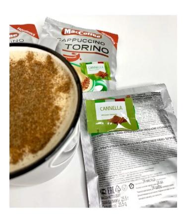 MacCoffee Kapuchino with cinnamon Di Torino 40 pcs - Buy Online on GoSupps.com
