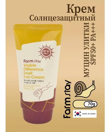 farmstay Sunscreen for the face and body of Korea SPF 50+PA +++