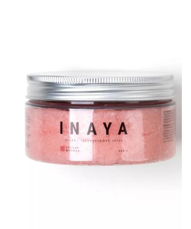 INAYA Anti -cellulite body scrub raspberry 300 grams - Buy Online on GoSupps.com
