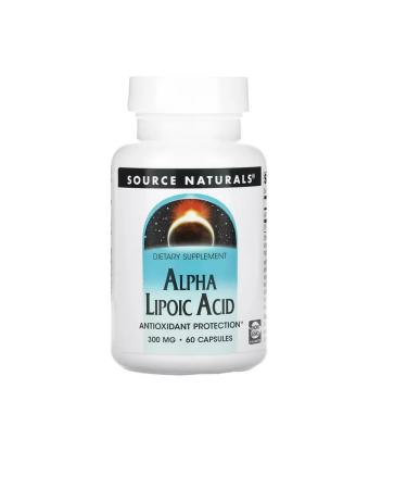 Source Naturals Alpha-lipoic acid 300 mg 60 capsules