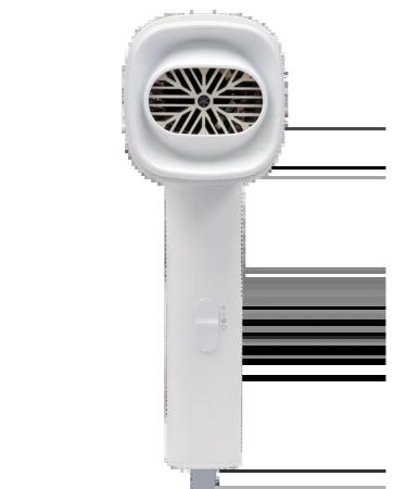 Puff Hair hair dryer 1602 white 1.6 kW 1405.029 - Buy Online on GoSupps.com