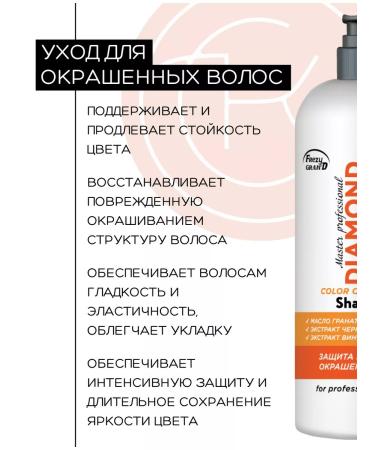 FREZY GRAN'D Shampoo and air conditioning for dyeing hair Color 2x1000ml - Buy Online on GoSupps.com