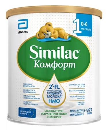 Similac Similak comfort 1 preventive mixture 375g 0+