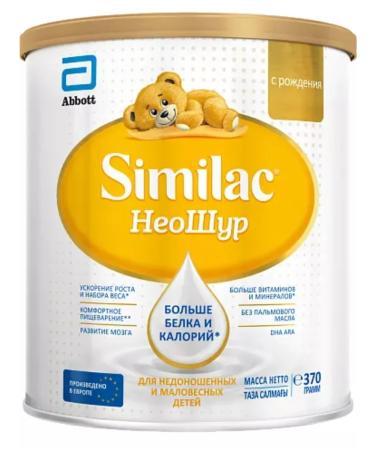 Similac Similak Neoshur Dairy mixture for small children 370g 0+