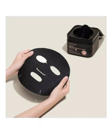 MARY&MAY A set of fabric facial masks with a how - Buy Online on GoSupps.com