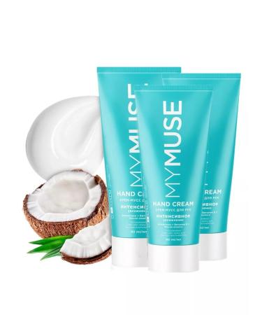 MYMUSE Cream-moss for hands 3 pcs