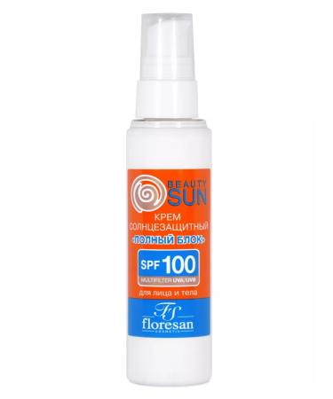 Floresan Sunscreen for the face and body full block SPF 100 - Buy Online on GoSupps.com