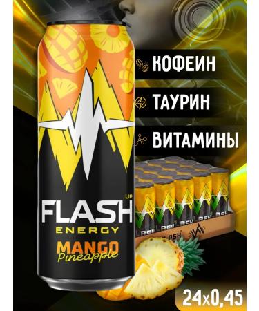 Flash Up Energy mango energy 0.45 l x 24 pcs