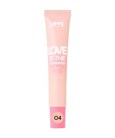 Love Generation Tonal cream Love Is the Foundation 30 ml 04 beige - Buy Online on GoSupps.com