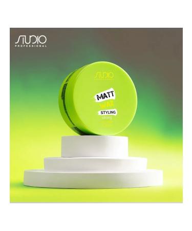 Kapous Professional Matte wax for laying hair of strong fixation 125 ml