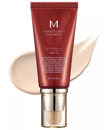 MISSHA BB face cream Korea Perfect Cover BB Cream SPF42 13 50ml