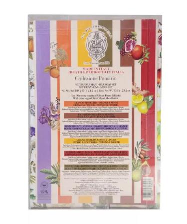 LA FLORENTINA Set of soap fruit gardens 6*106 g - Buy Online on GoSupps.com