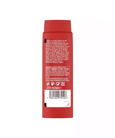Old Spice Shower gel perfumed 3 in 1 wolfthorn 250ml - Buy Online on GoSupps.com