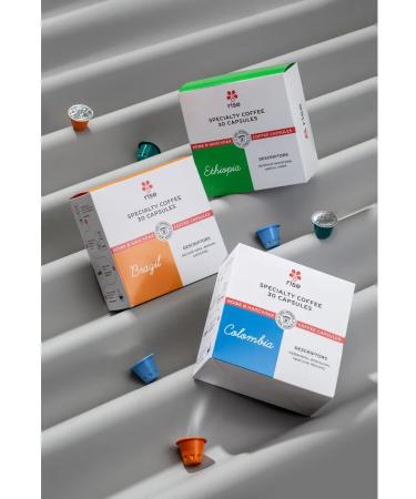 RISE Coffee in Nespresso capsules 30 pcs - Buy Online on GoSupps.com