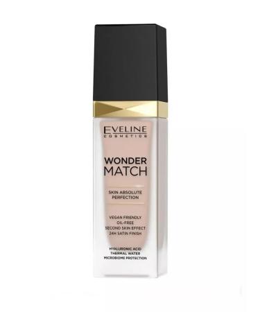 EVELINE Tonal base with hyaluronic acid 25 Light Beige