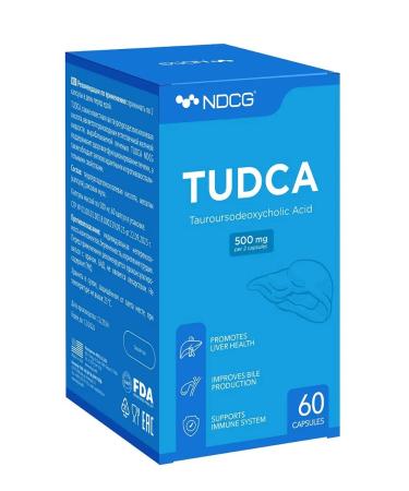 NDCG TUDCA 500 mg tucus 60 capsules - Buy Online on GoSupps.com