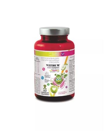 Vitrum Kids marmalade with an apple taste 60 pcs 3.5 g - Buy Online on GoSupps.com