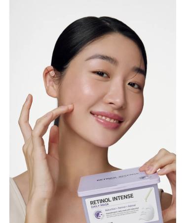 Some by mi Fabric face masks with retinol Korean 30 pcs - Buy Online on GoSupps.com