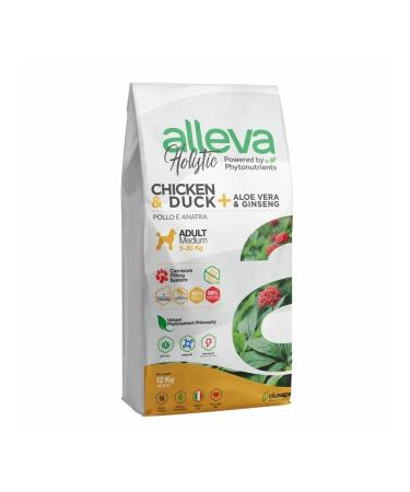 Alleva Dry food for a pile with chicken and duck scarlet vera - 12 kg - Buy Online on GoSupps.com